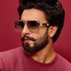 MAYBACH THE SAME I Gold Burgundy / Brown Gradient 140mm Navigator Sunglasses New
