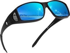 Lentes de Sol Polarizados para Usar Sobre Gafas con Proteccion UV400 Unisex