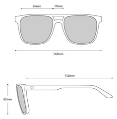 Spy Optic CZAR Sunglasses – Soft MATTE Black / HAPPY Gray Green Lens NEW