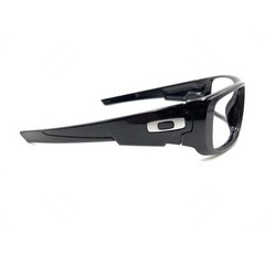 Oakley Crankshaft Black Oversized Wrap Sunglasses Frames 130 Designer Men Women