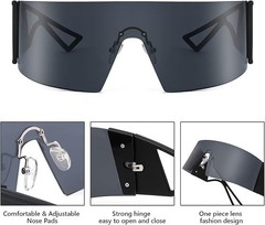 Sunglasses Music Festival Shades Hip Hop Rapper Cholo Gang Stylish Men Glasses