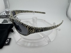 OAKLEY FIVES 1.0 WHITE TIGER / BLACK IRIDIUM SUNGLASSES 03-134 VINTAGE AUTHENTIC