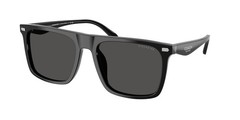 COACH HC8440U 500287 Cby95 Black Grey Solid 57 mm Men’s Sunglasses