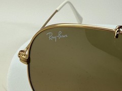 Ray Ban RB3407 Sunglasses, color 001/3K Gold size 58 *BRAND NEW*