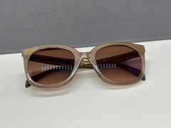 Maje Sunglasses Women Brown Large Lens Round Square NP:175€