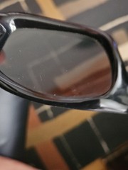 Oakley Fatcat Polished Black Vintage Sunglasses Made In USA with Case Fat Cat