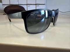 Maui Jim Red Sands MJ432-2M Sunglasses Matte Black Neutral Grey 59 17 140 #665