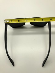ShadyVeu Sunglasses SV 94812 Matte Black Frame Unisex Adults Black Lens