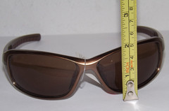 New Famous Maker FGX UV sunglasses brown plastic frame
