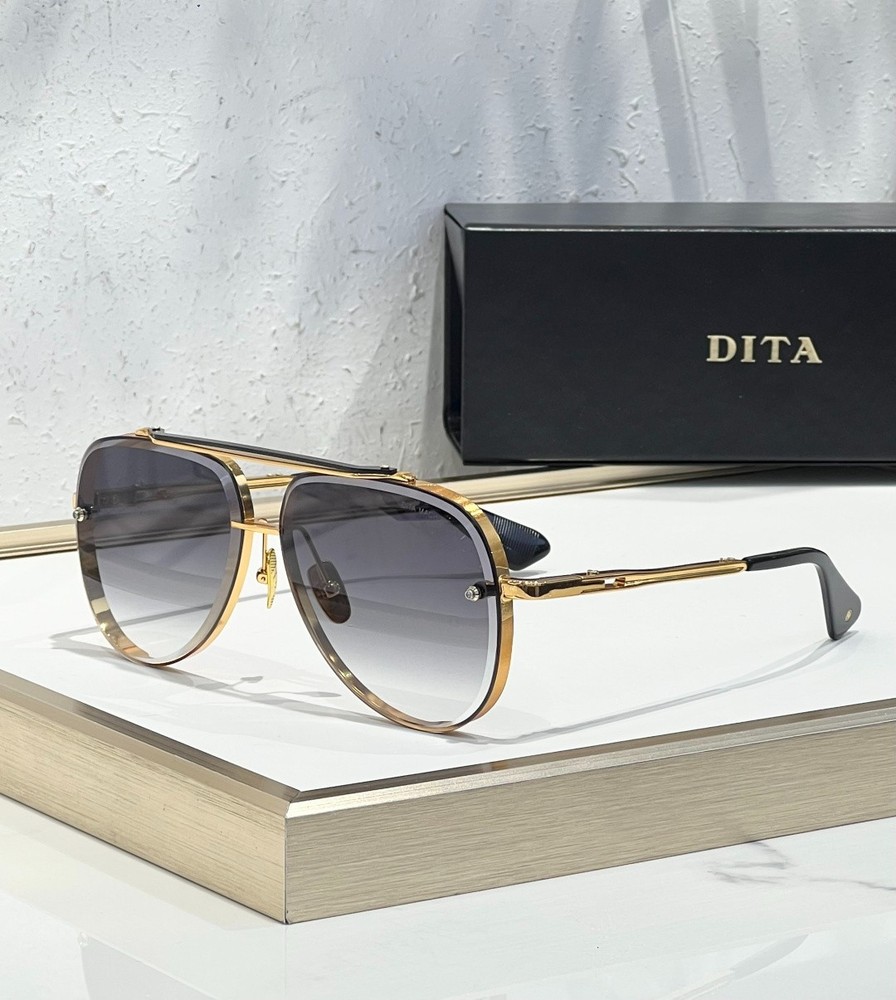 DITA MACH EIGHT Aviator Sunglasses 60-16-145 Japan