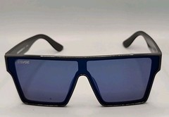 NEW II SVGE Icon Men’s Sunglases – Dark Grey/Blue Lenses