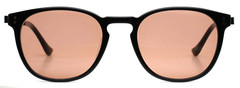 DENON Kyle 01 Black Mens Round Full Rim Sunglasses 51-20-140 B:44