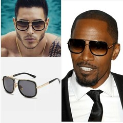 New 2022 Hot Summer Sunglasses USA Seller Big frame green Mirror & Black New