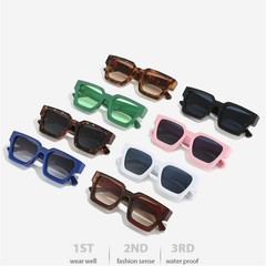 KLASSNUM Square Sunglasses Men Women Retro Designer UV400 Trendy Shades 2026