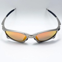 Oakley Penny X-Metal Sunglasses Silver Frame Ruby Lens Vintage RareIN BOX