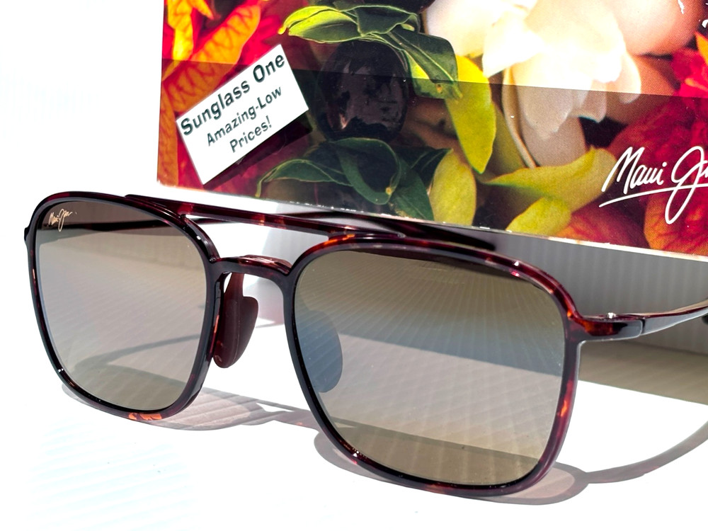 Maui Jim KEOKEA Brown Tortoise POLARIZED HCL Bronze Lens Sunglass H447-10