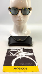 RARE Moscot Originals NYC Sunglasses Lemtosh Tokyo Tortoise 49 24 145 Authentic