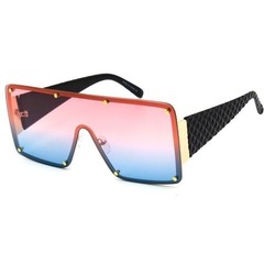 SUNGLASSES MEN CELEBRITY STYLE SHIELD FANCY FLAT TOP RETRO MODERN LENTES GAFAS