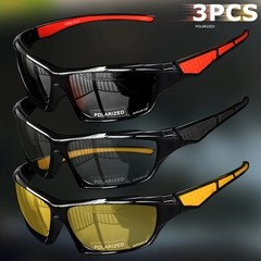 New 2025 Polarized Vertex Men AntiGlare Fishing Cycling Driving Sport Sunglasses