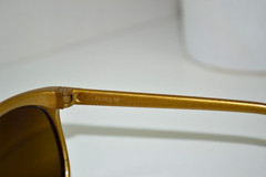 VTG 002 Vuarnet PX Nylon Skilynx Olympic Gold Amber/Bi-Gradient Mens Sunglasses