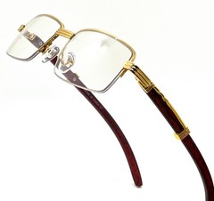 Dark Brown Lens Square Gold Marble Men Shades Outdoor Small Rapper Glasses Fancy