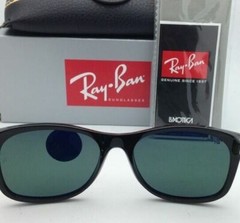 New Ray-Ban Sunglasses NEW WAYFARER RB 2132 901/58 55-18 Black w/Green Polarized