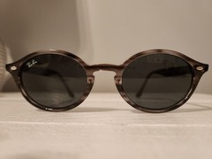 NEW Ray-Ban RB4315 6430/87 Polished Grey Light Havana Classic Sunglasses Women’s
