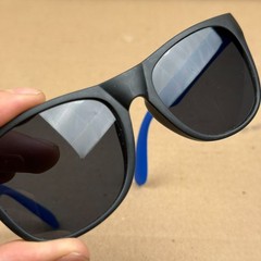 UCLA Athletics Sunglasses WESCOM Branded Black Blue Frames Minor Scratches