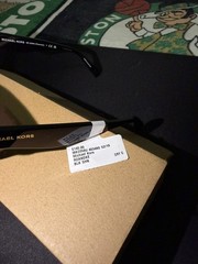 Michael Kors glasses black + light grey gradient polyamide NO BOX BUT HAS TAGS!