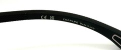 Chopard SCHG89 509 Shiny Gunmetal Brown Rubber Sunglasses 66-11-140