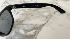 Ray-Ban RB2132 New Wayfarer Sunglasses 622 55-18 145 3N Matte Black (Frame Only)
