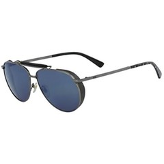 MCM 119S 016 Shiny Dark Gunmetal Aviator Sunglasses 59mm with MCM Case