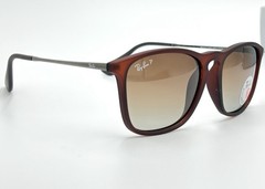 Ray-Ban 54mm Chris Brown Polarized Sunglasses Gradient Sunglasses – Brown RB4187