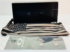 New Oakley Batwolf Sunglasses / USA Tonal Flag / Prizm Black Iridium / 009101-60