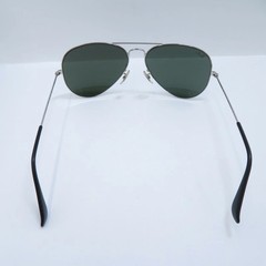 Used RAY BAN Ray Ban AVIATOR LARGE METAL Sunglasses RB3025 Size 58 14 Silver Set