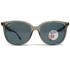 Ray-Ban Sunglasses RB4378 6572/2V Clear Gray Burgundy Red Frames w Gray Lenses