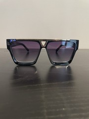 Louis Vuitton 1.1 Evidence Black Sunglasses Purple Gradient Lens
