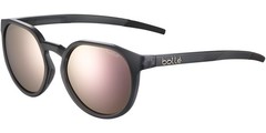 Bolle Merit Polarized Black Crystal Matte Round Sunglasses – BS015004 Taiwan
