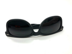 ShadyVeu Sunglasses SV 94812 Matte Black Frame Unisex Adults Black Lens