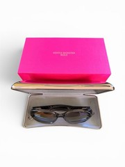 Gentle Monster Bold Oval Orah Sunglasses Gray Frame Gray Lenses w/ Case