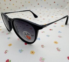 Ray-Ban RB4171 622/T3 54-18 Erika Matte Black Frame Grey Gradient Polarized Lens