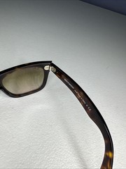 Ray Ban RB2140 Tortoise Wayfarer Unisex Polarized 50mm Sunglasses 50 22 Italy