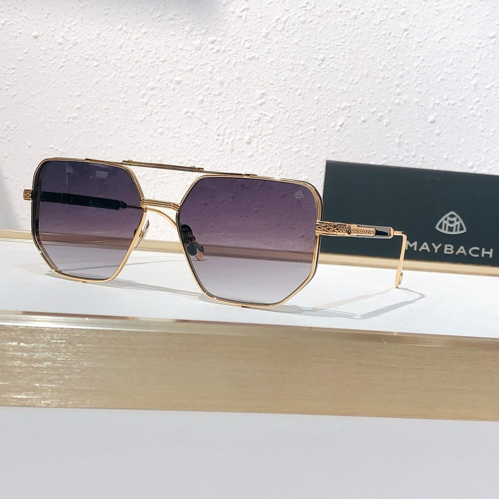 Maybach Z1993 Luxury Square Sunglasses 60-16-145 Unisex Eyewear