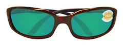 Costa Del Mar sunglasses Brine tortoise frame green 580 plastic polarized lens