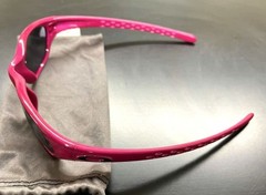 Rare OAKLEY FIVE Sunglass Pink Frame Black Lens Eyewear Storage Bag Discontinued