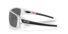 Oakley Turbine Rotor Polished Clear/Prizm Black Polarized Sunglasses OO9307-1632
