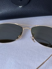 Ray-Ban RB-3362 Cockpit Aviator Blue Mirrored Lens Sunglasses, 112/17-56 -14