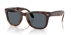 Ray Ban 4105 Wayfarer Folding – 710/R5 – Sunglasses – Havana/Blue