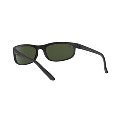 Ray-Ban RB2027 Predator 2 W1847 62mm Matte Black G15 Green Sunglasses Italy