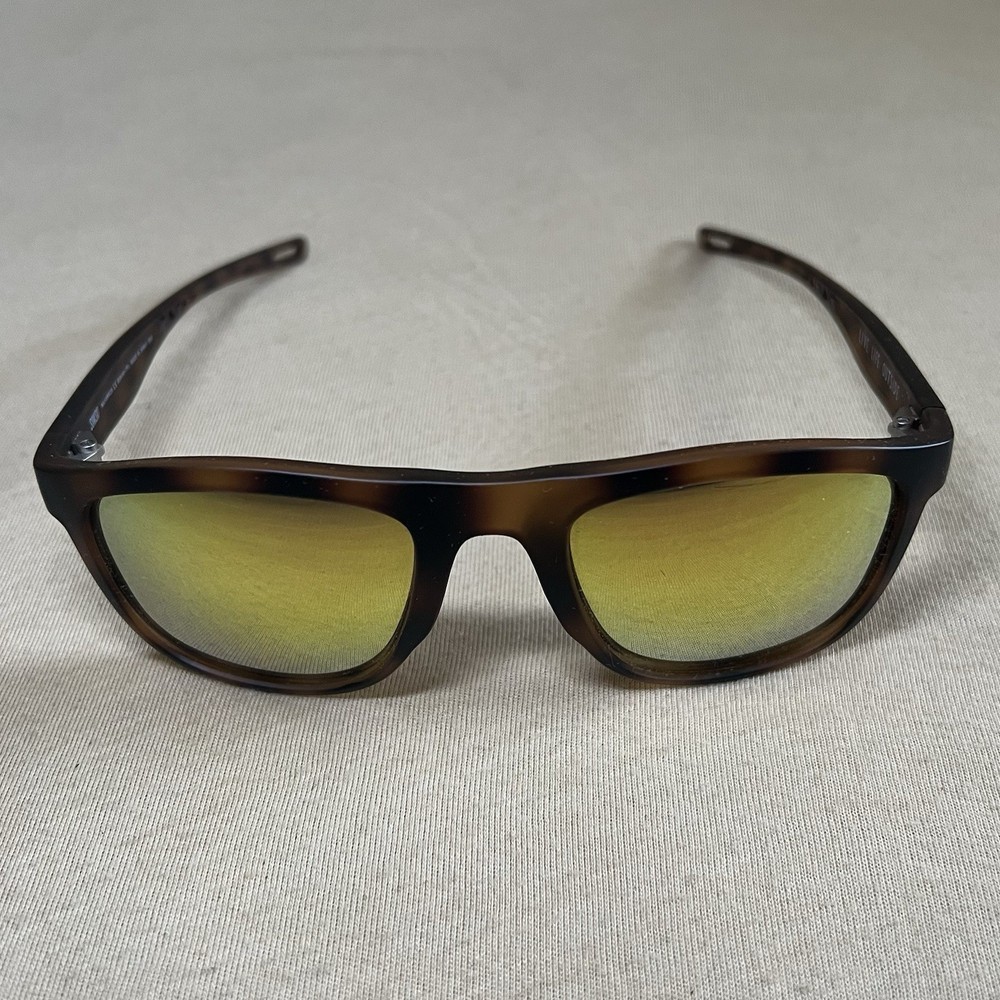 Sunski Headland Tortoise Frame Yellow Mirrored Square Lightweight Sunglasses